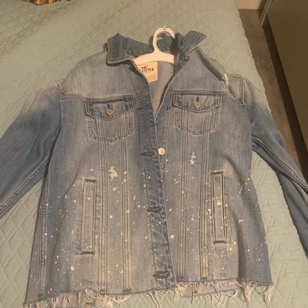 Denim jacket hollister